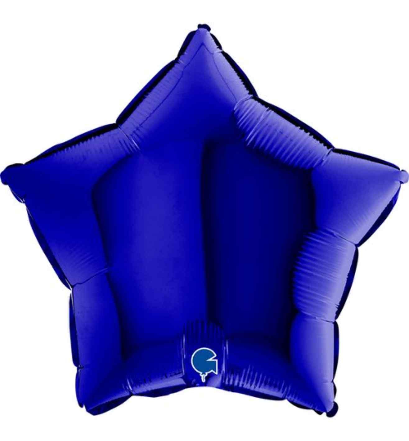 18" Grabo Star Blue Capri Foil