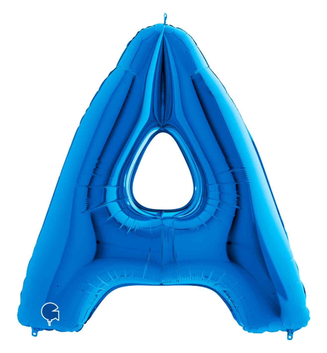 40" Grabo Blue Letter A