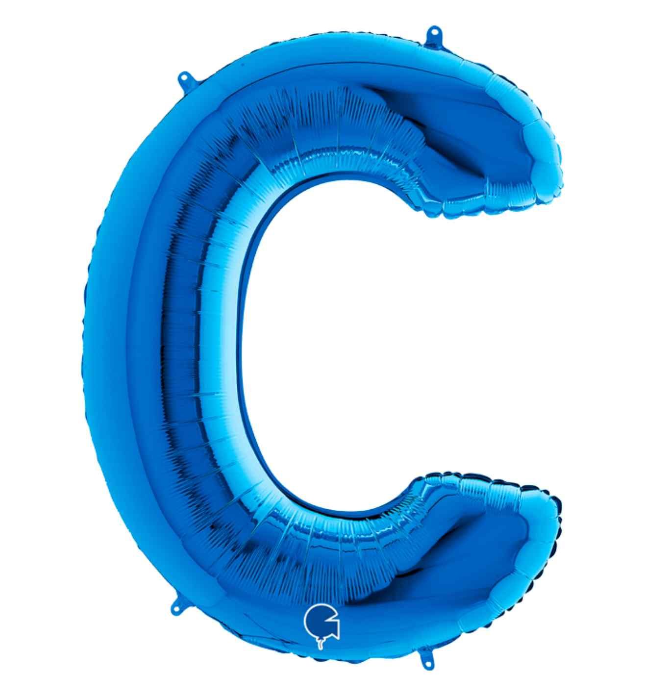 40" Grabo Blue Letter C