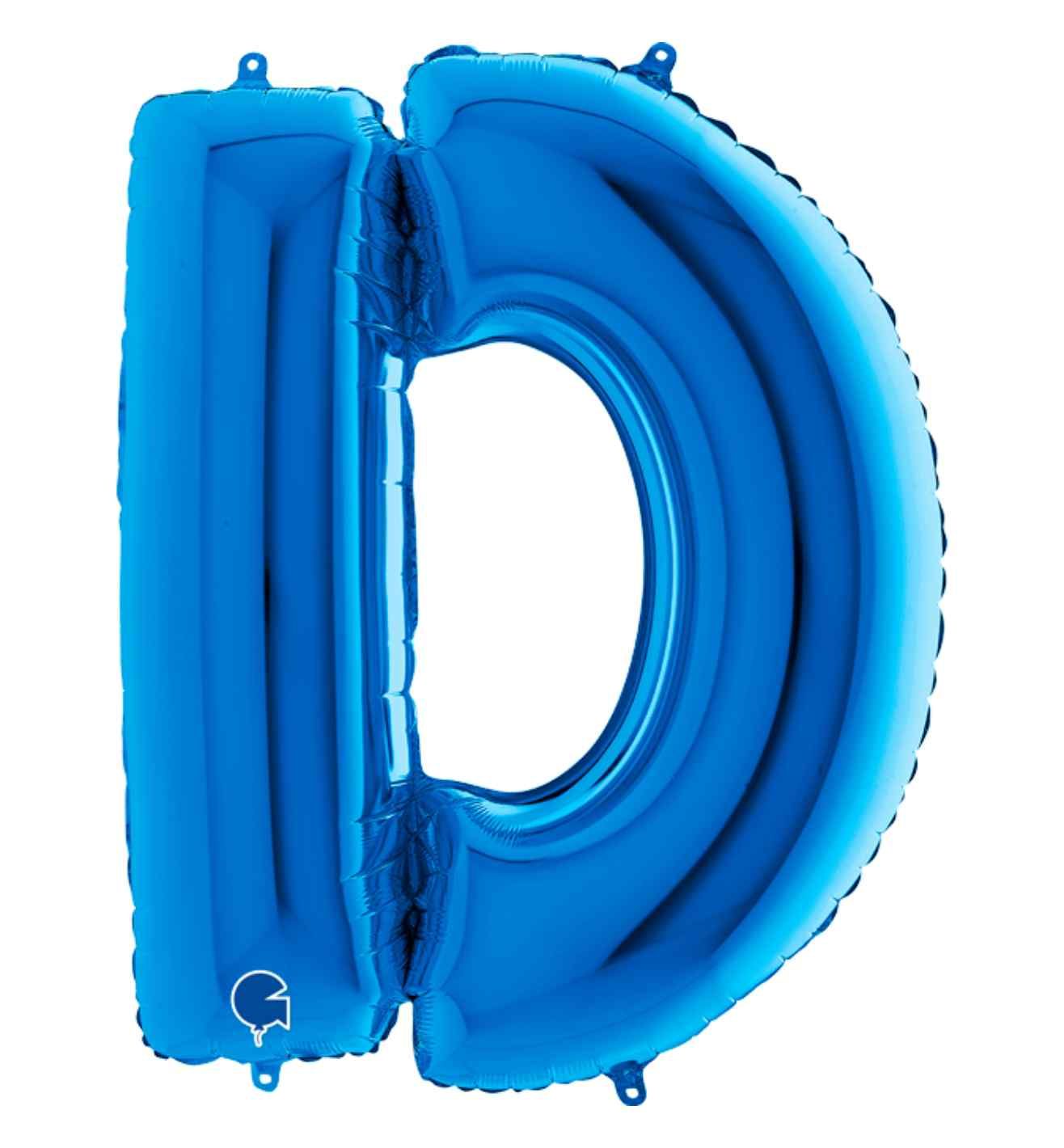 40" Grabo Blue Letter D
