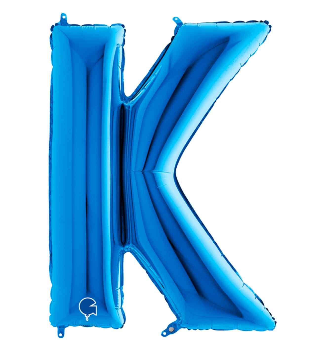 40" Grabo Blue Letter K