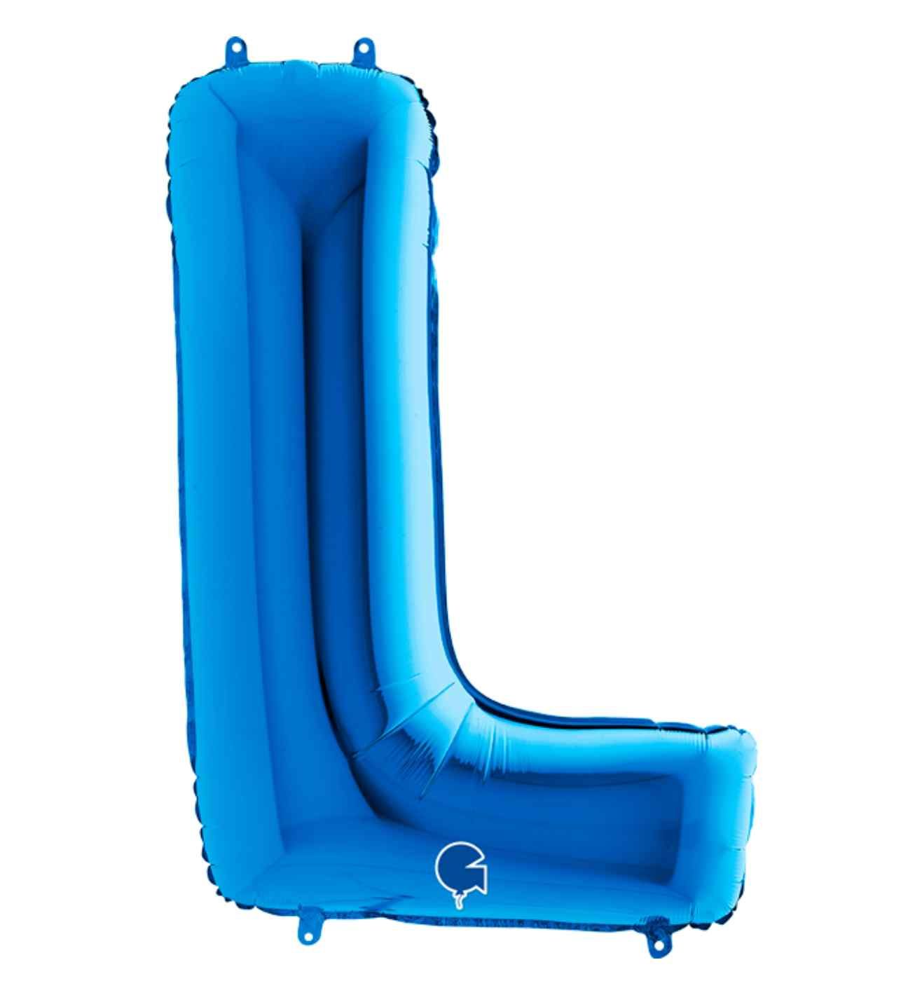 40" Grabo Blue Letter L
