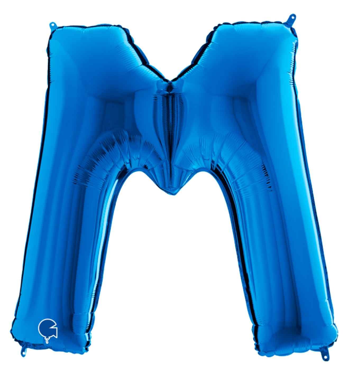 40" Grabo Blue Letter M
