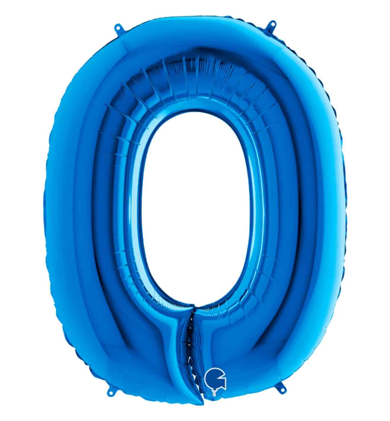 40" Grabo Blue Letter O