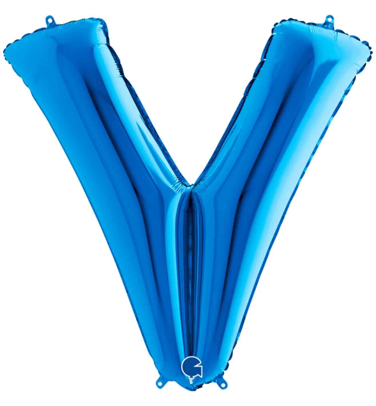 40" Grabo Blue Letter V