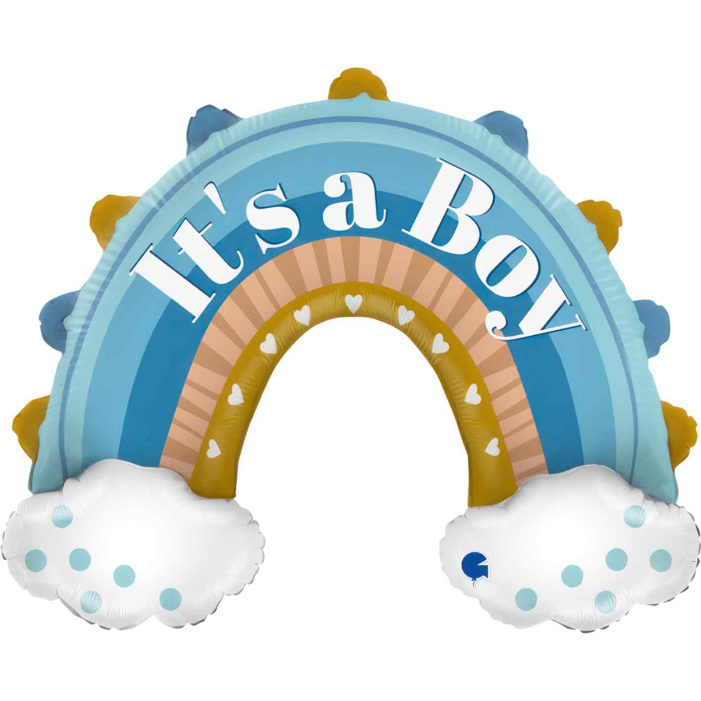 Grabo Boho Blue Rainbow Supershape Foil