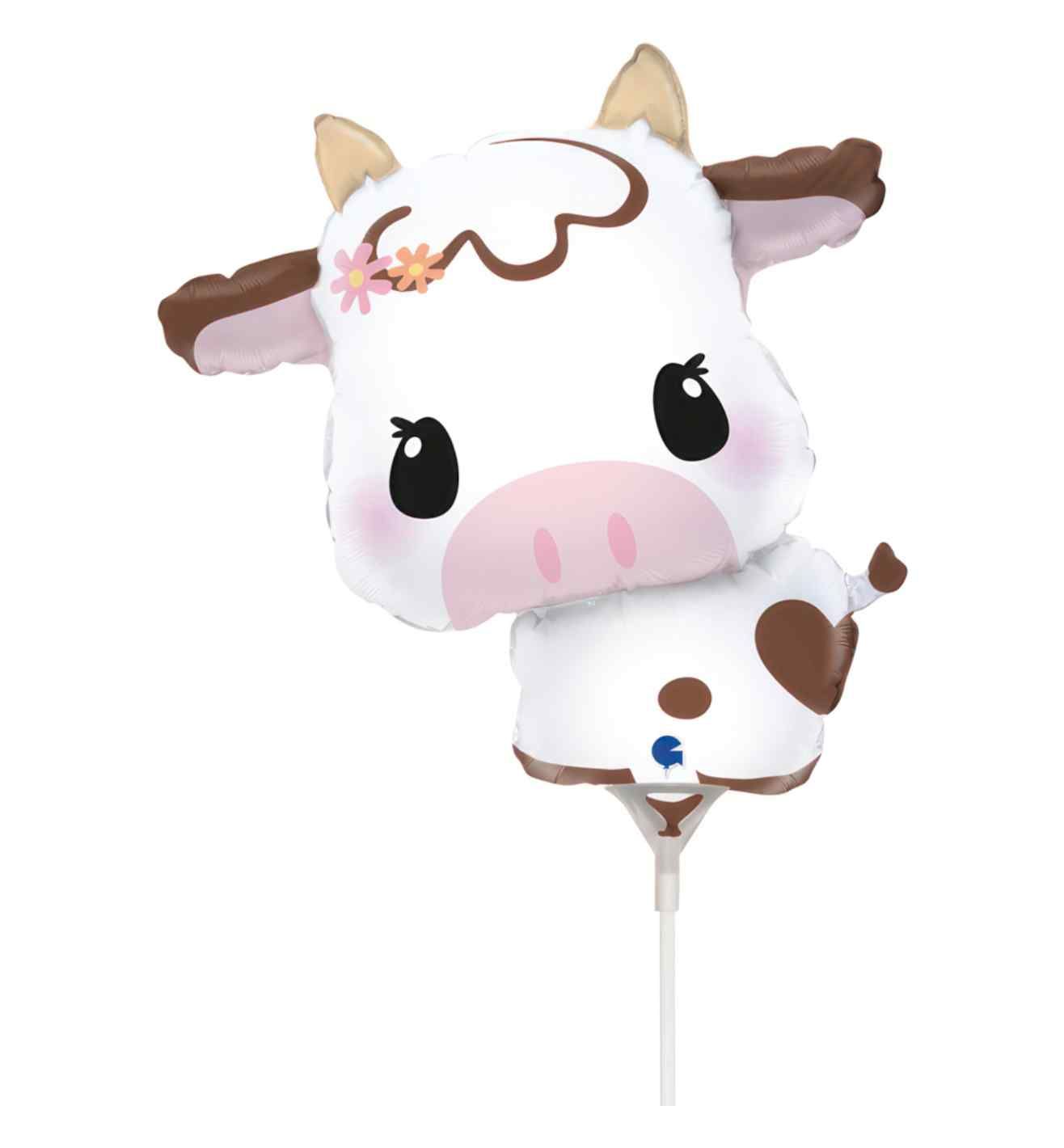 Mini Cow Full Body Cute Grabo Foil Balloon