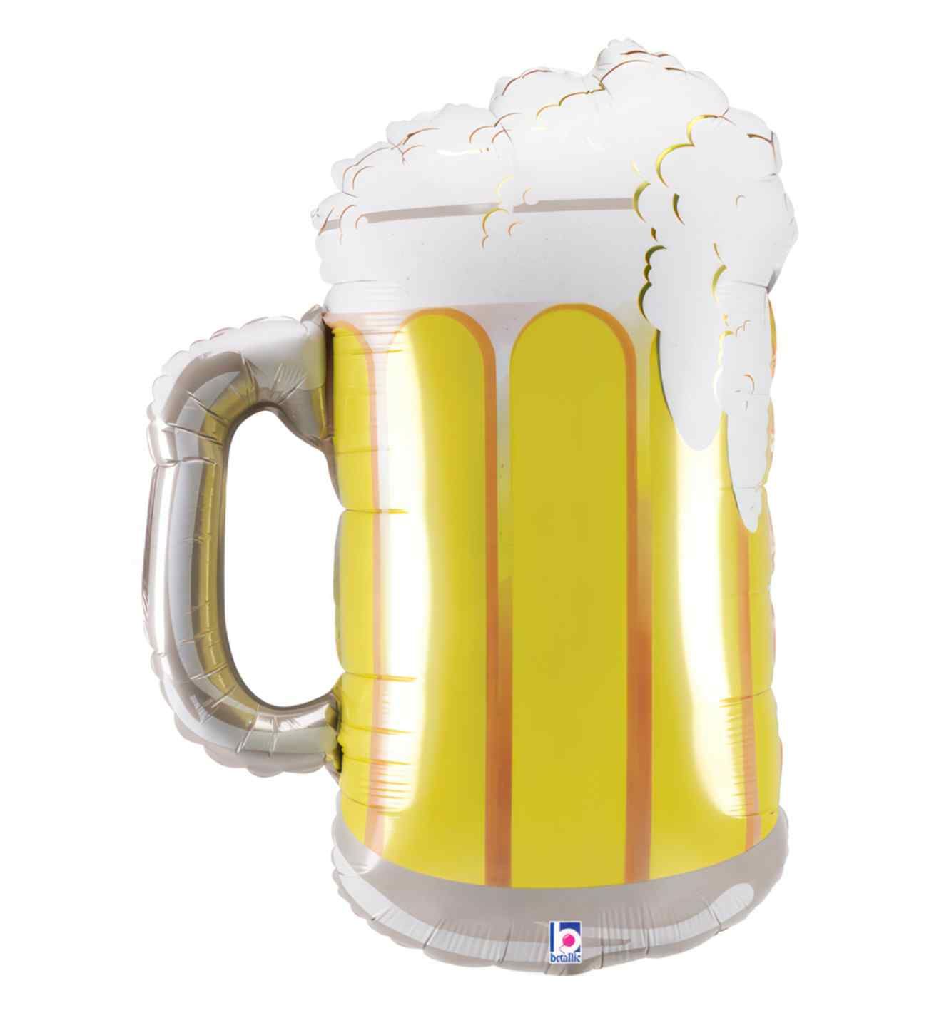 29" Betallic Frosty Mug Foil Balloon