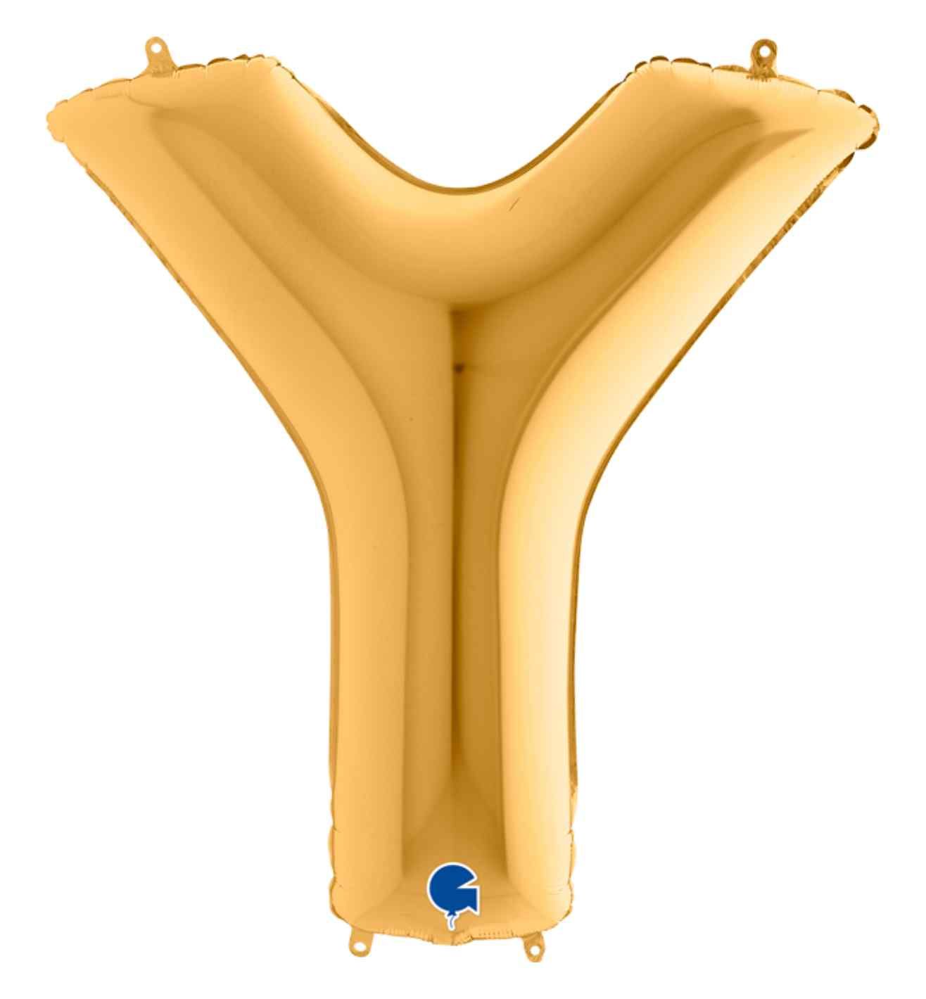 40" Grabo Gold Letter Y