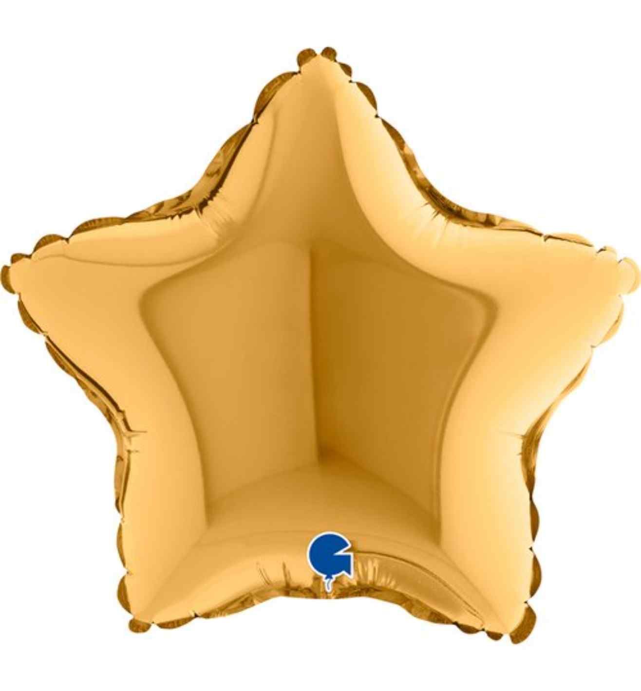 9" Grabo Star Gold Foil