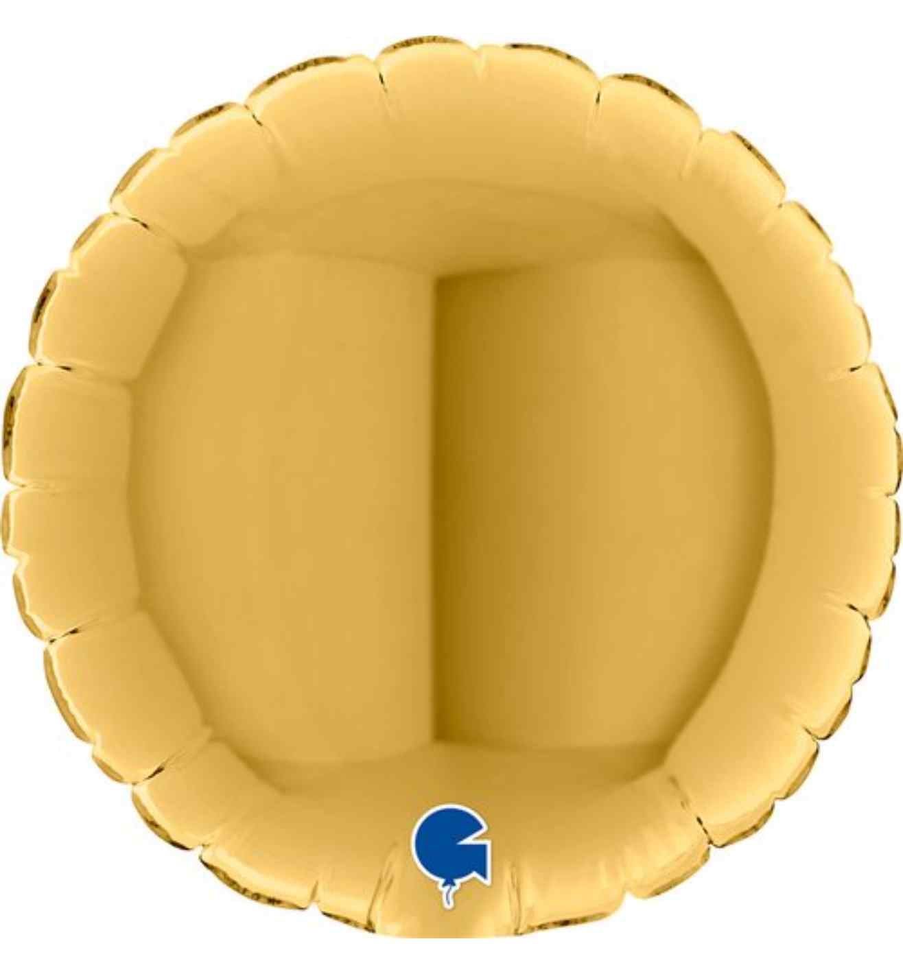 4" Grabo Round Gold 5 Foil