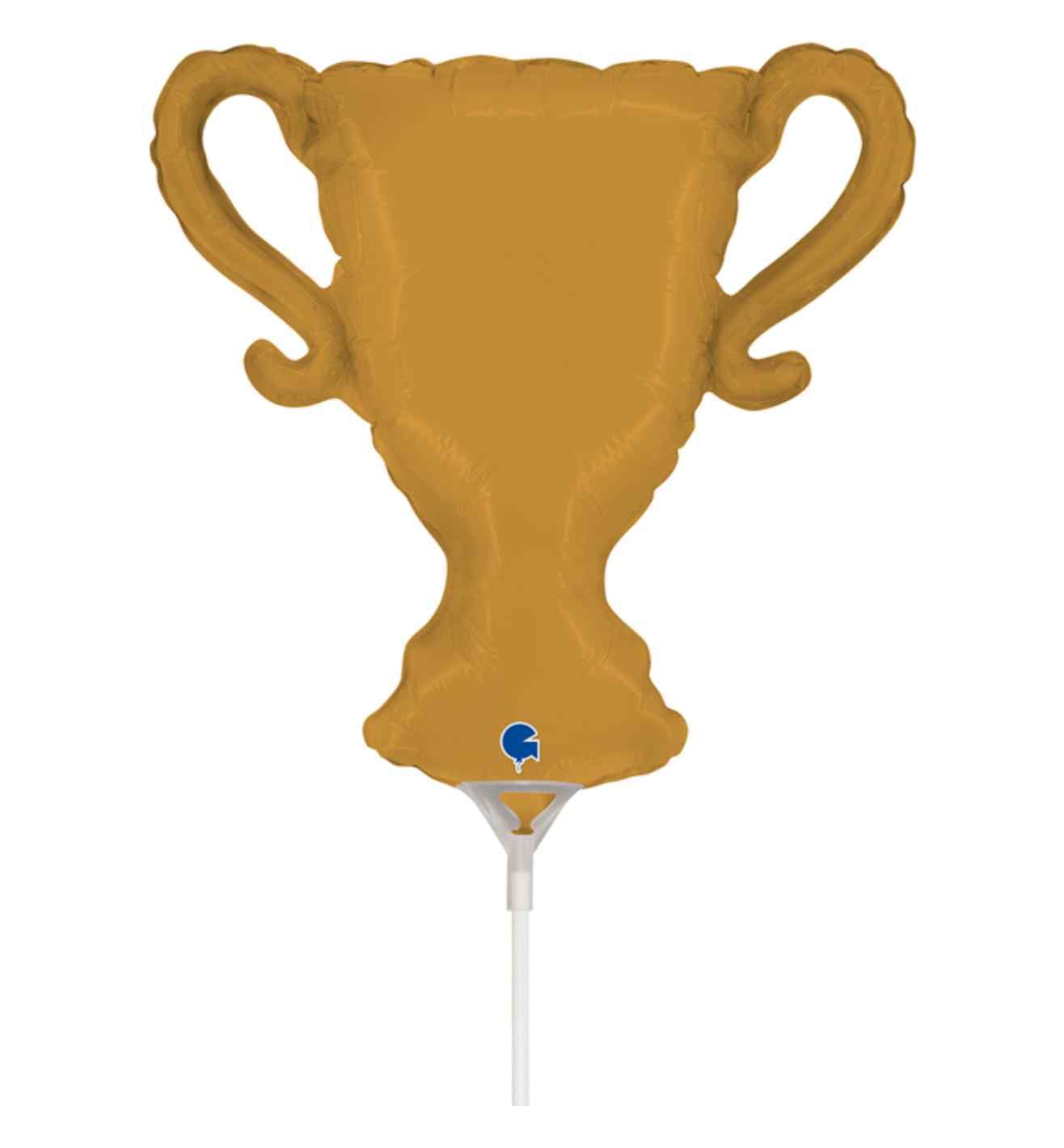 Mini Trophy Cup Gold Foil Balloon