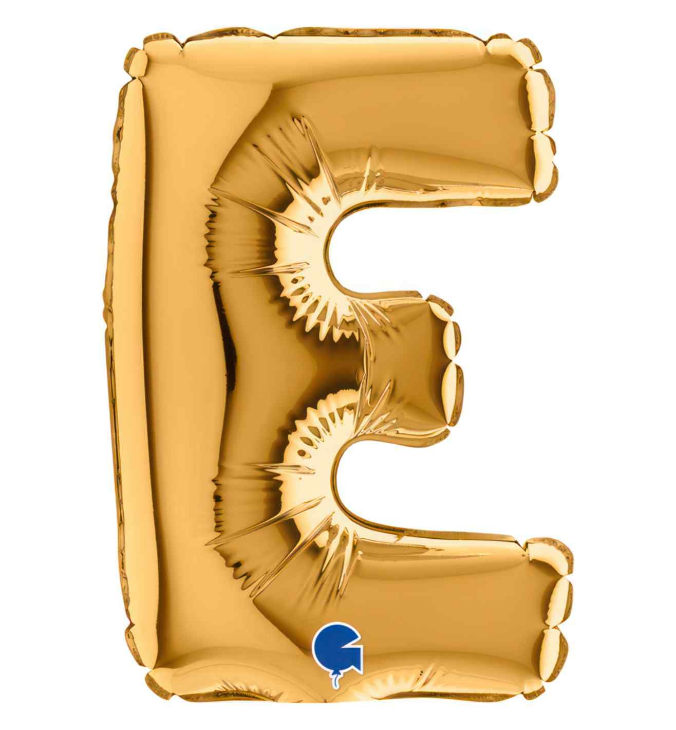 7" Grabo Gold Letter E