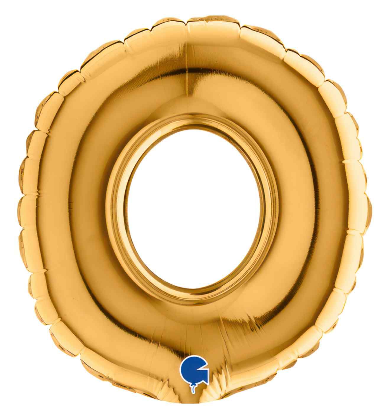 7" Grabo Gold Letter O