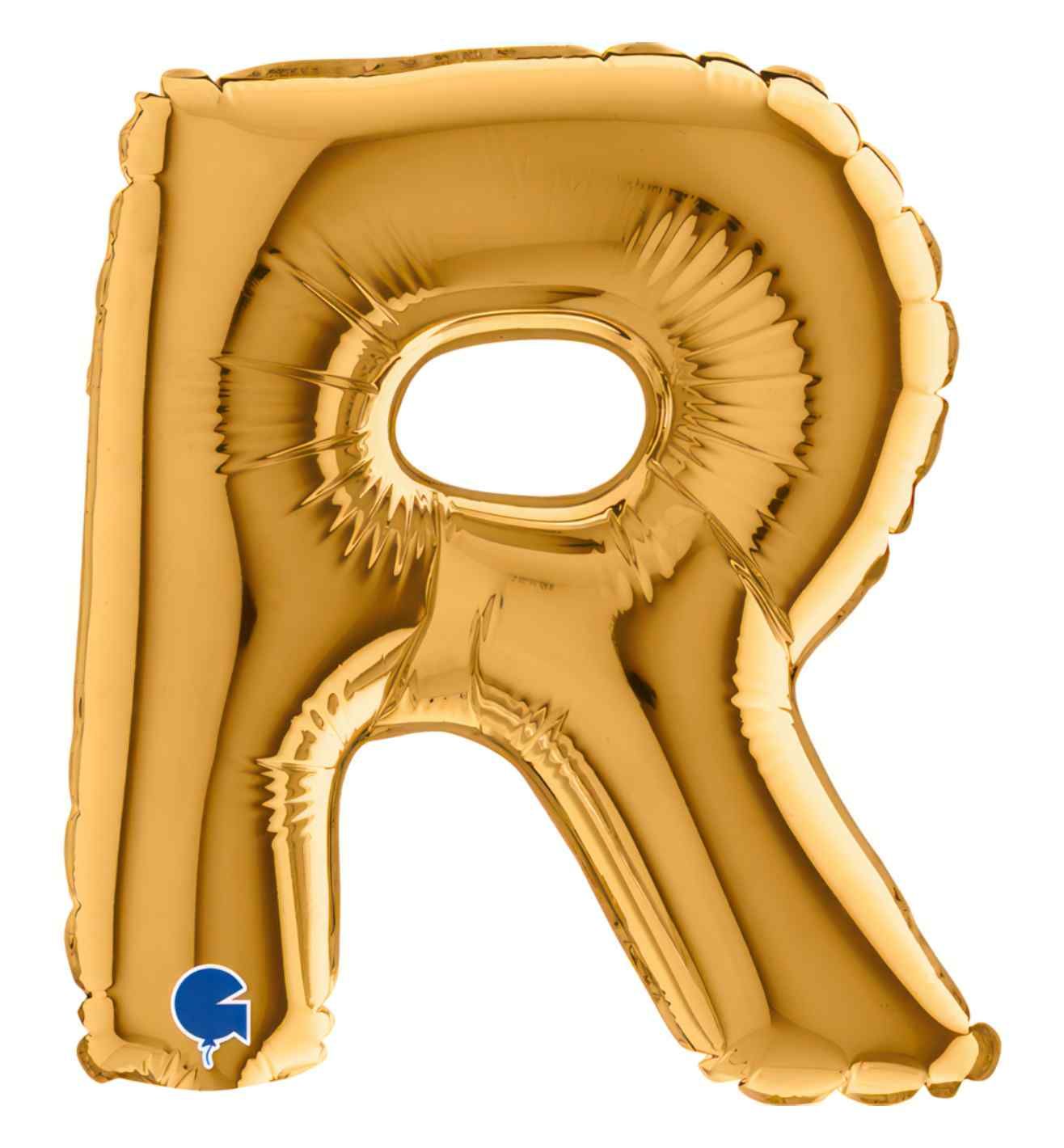 7" Grabo Gold Letter R