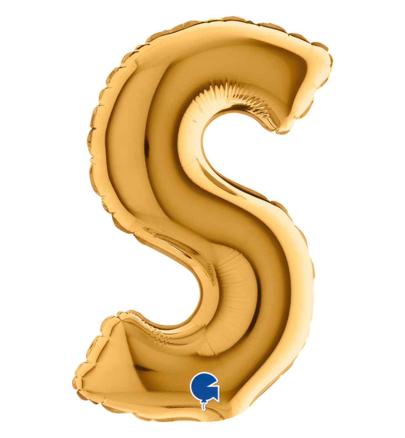 7" Grabo Gold Letter S