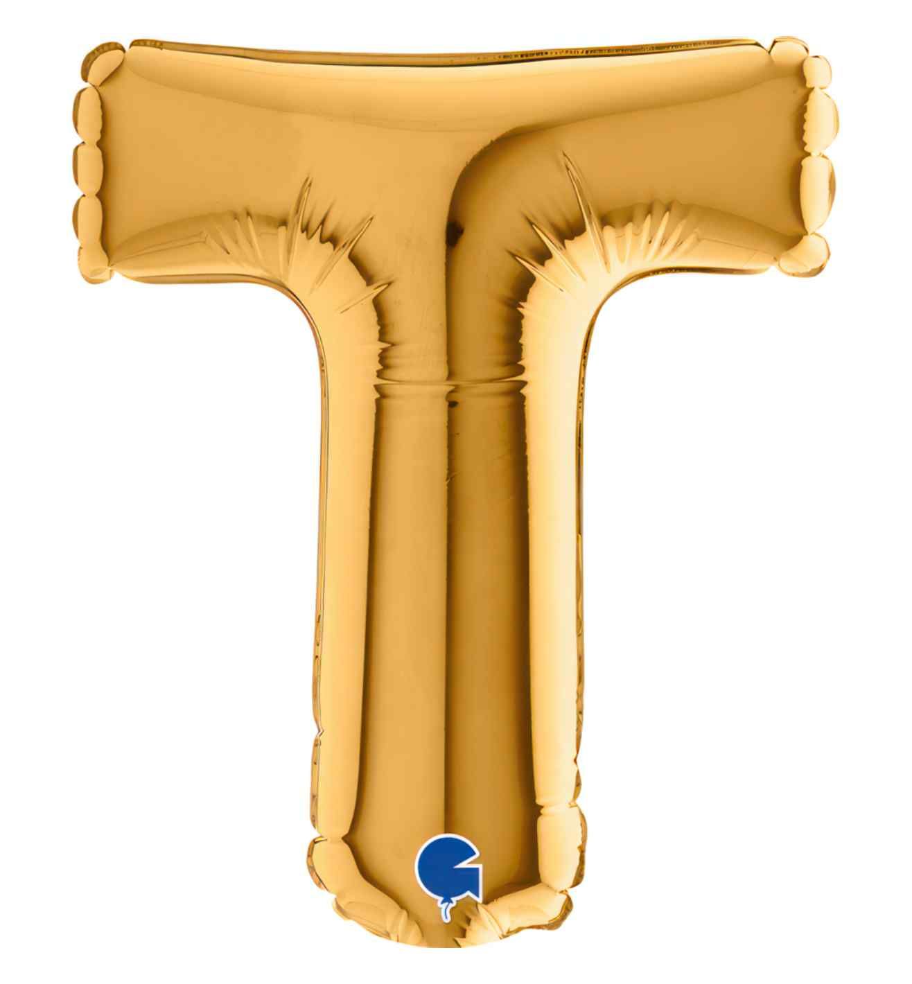 7" Grabo Gold Letter T