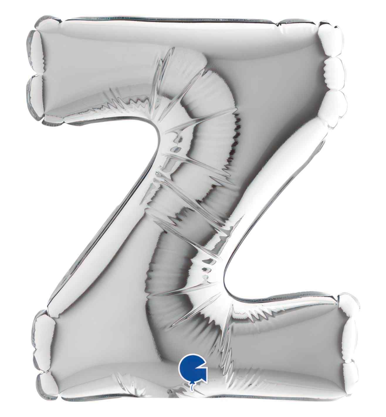 7" Grabo Silver Letter Z
