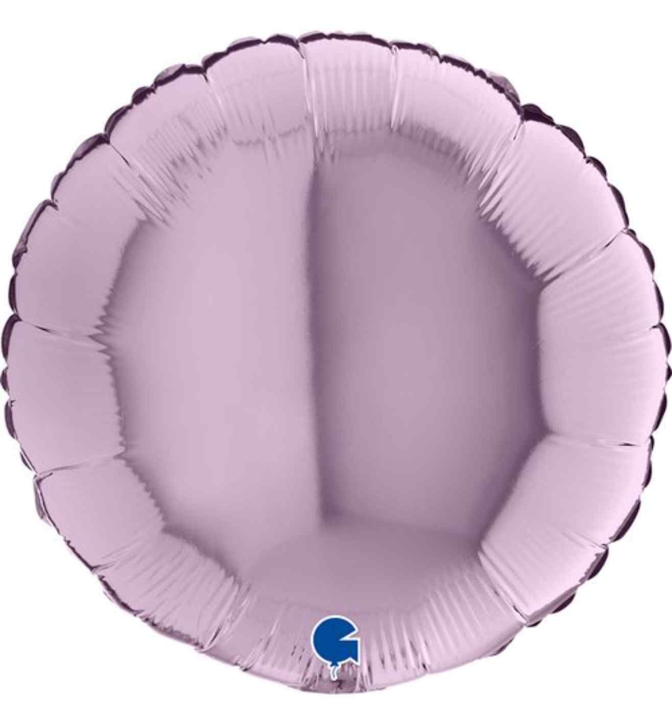 18" Grabo Round Lilac Foil