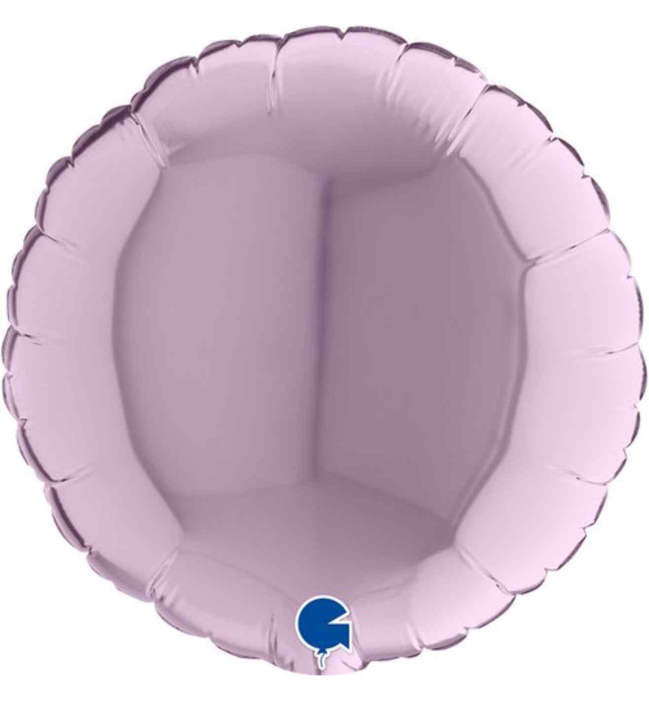 9" Grabo Round Lilac Foil