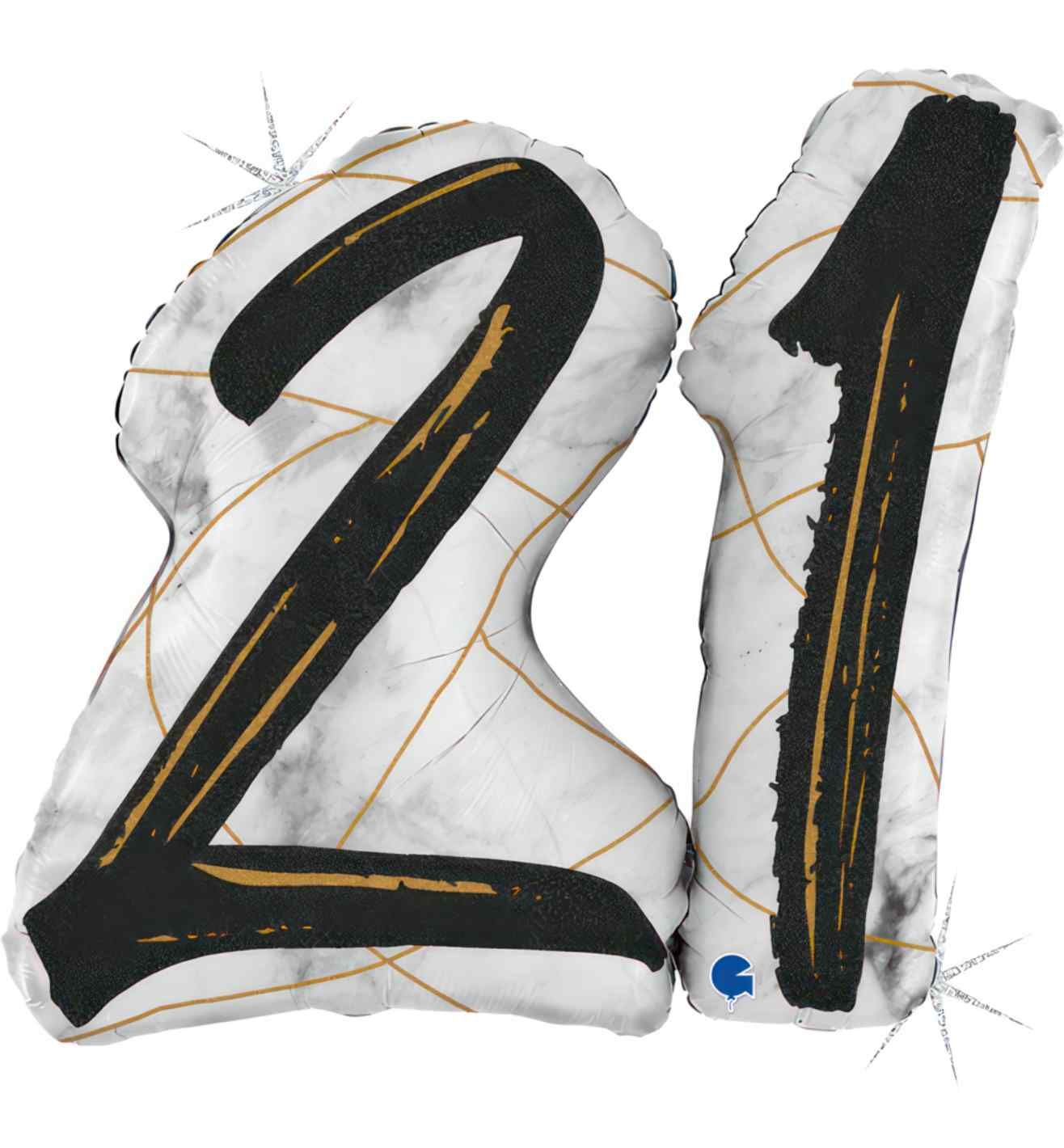 43" Grabo Marble Mate Black 21 Supershape