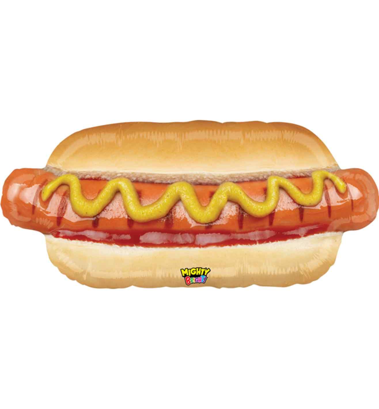 34" Betallic Mighty Hotdog Shape
