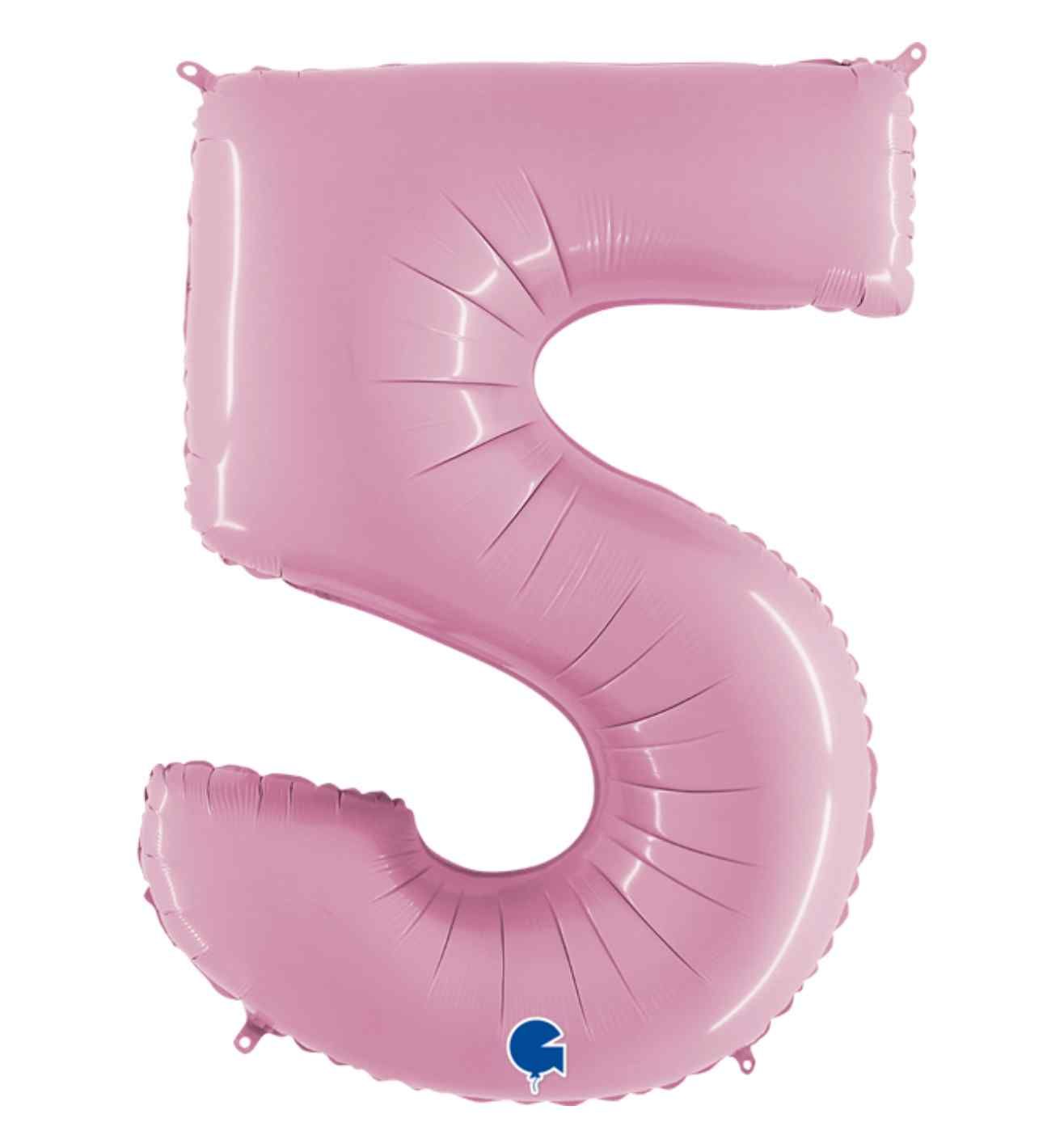 40" Grabo Pastel Pink Number 5