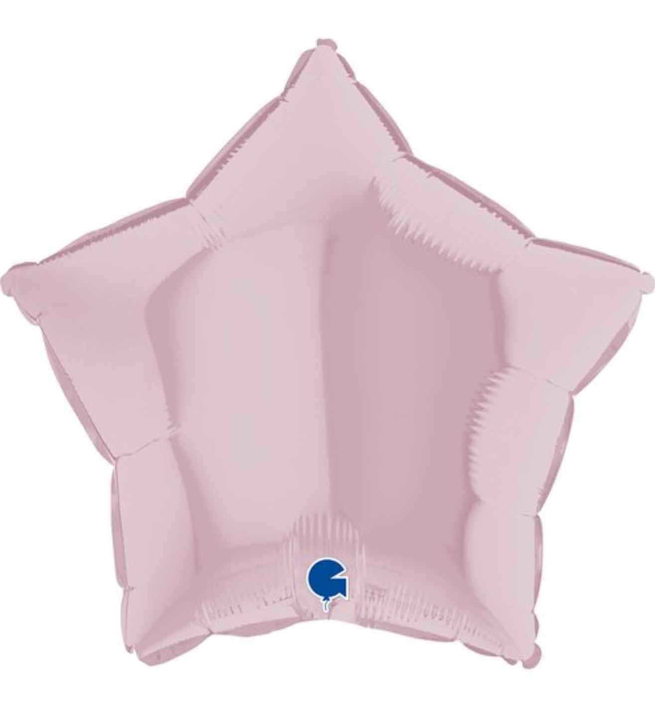18" Grabo Star Pastel Pink Foil