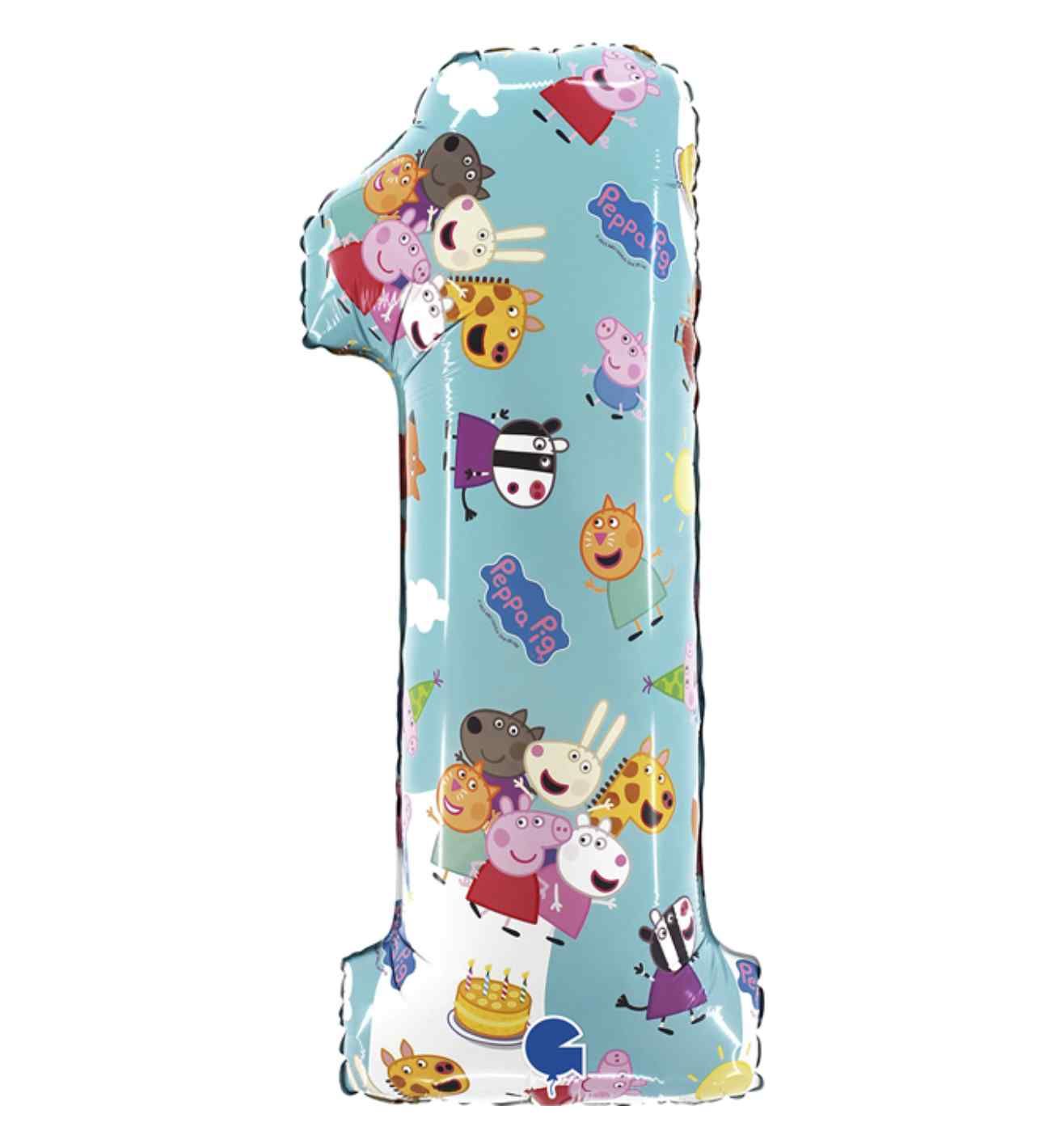 26" Grabo Peppa Pig Number 1