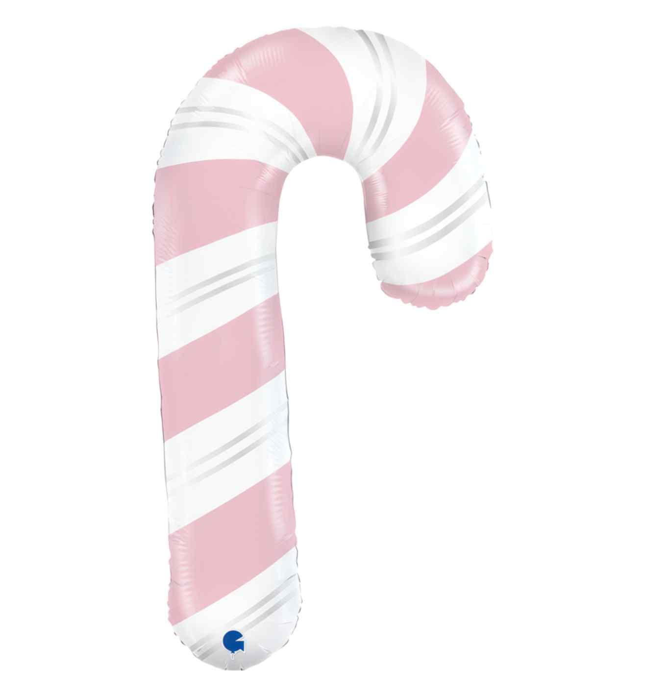 41" Grabo Pink Candy Cane Shape