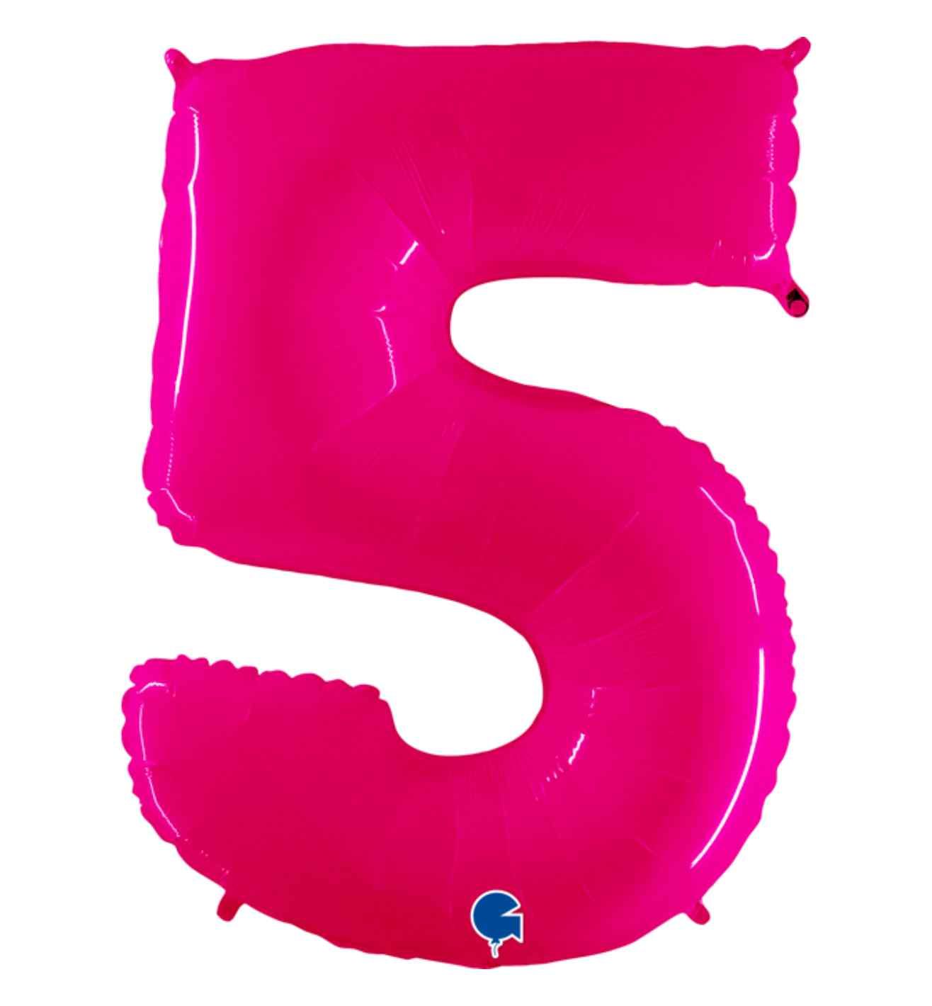 40" Grabo Pink Fluo Number 5