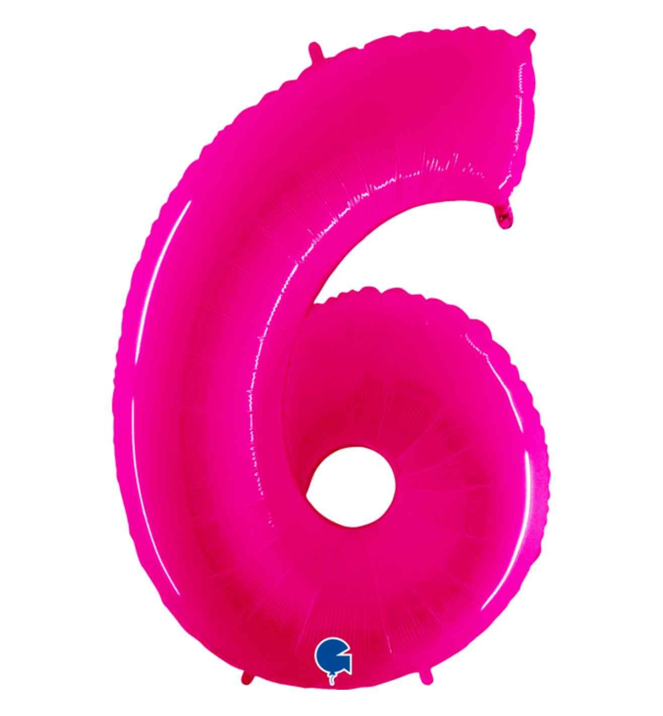 40" Grabo Pink Fluo Number 6