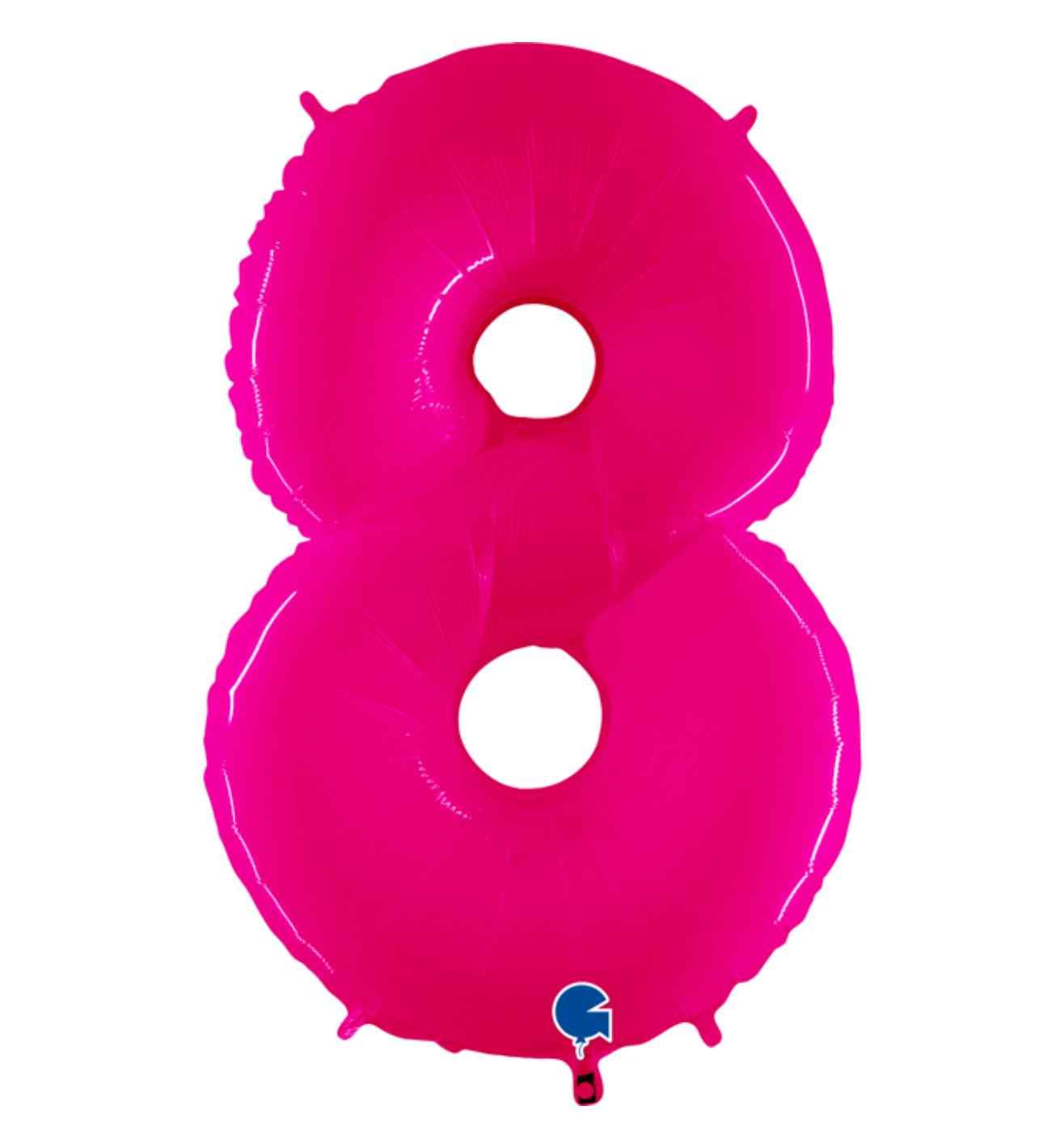 40" Grabo Pink Fluo Number 8