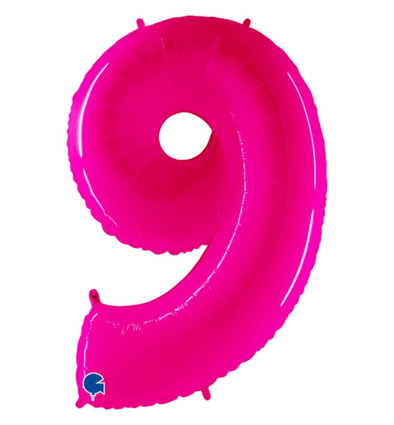 40" Grabo Pink Fluo Number 9