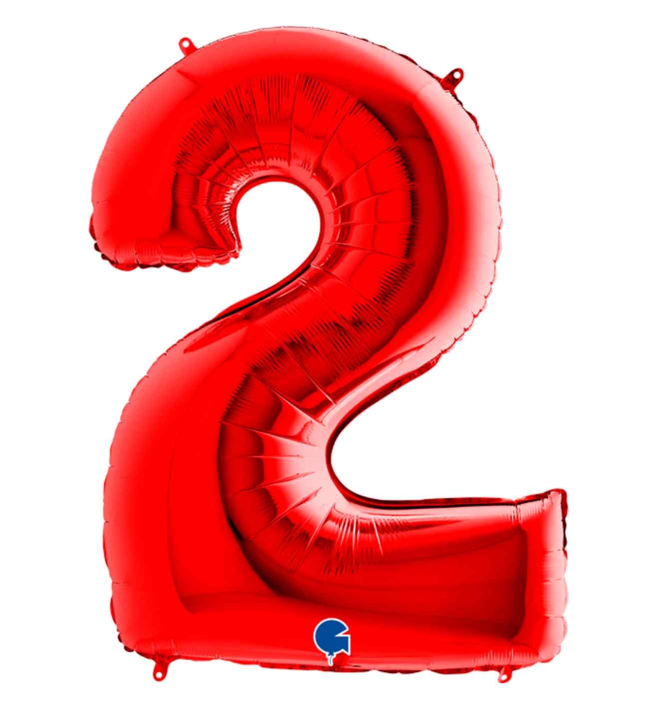 40" Grabo Red Number 2