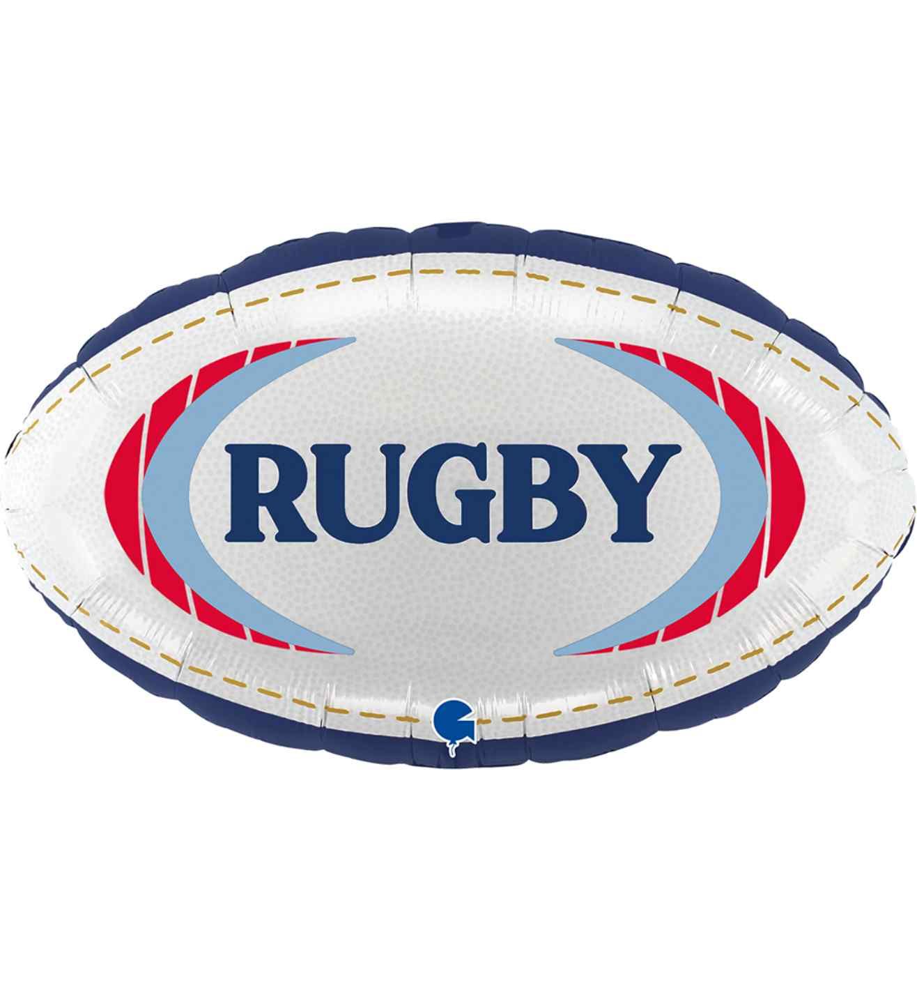 20" Grabo Rugby Ball Foil Balloon