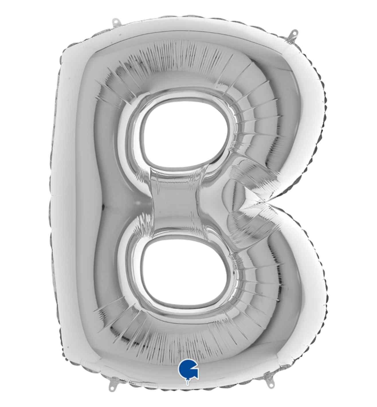 40" Grabo Silver Letter B