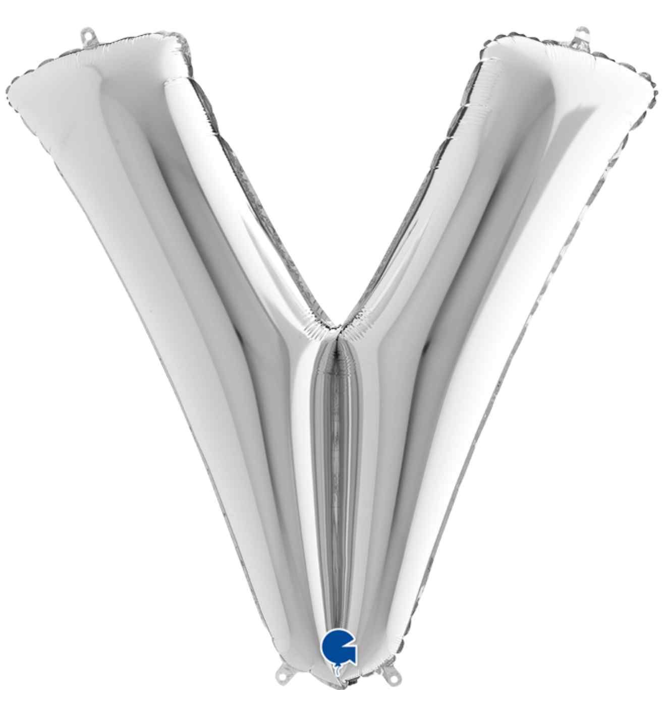 40" Grabo Silver Letter V