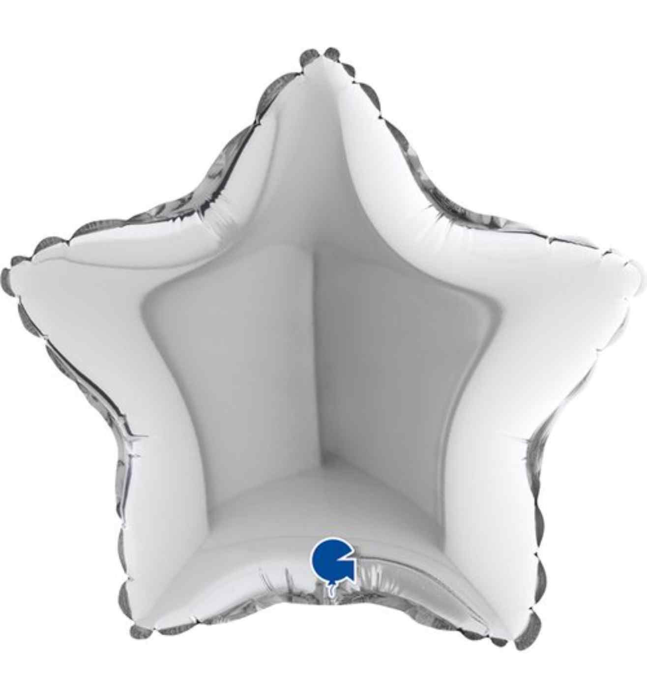 9" Grabo Star Silver Foil