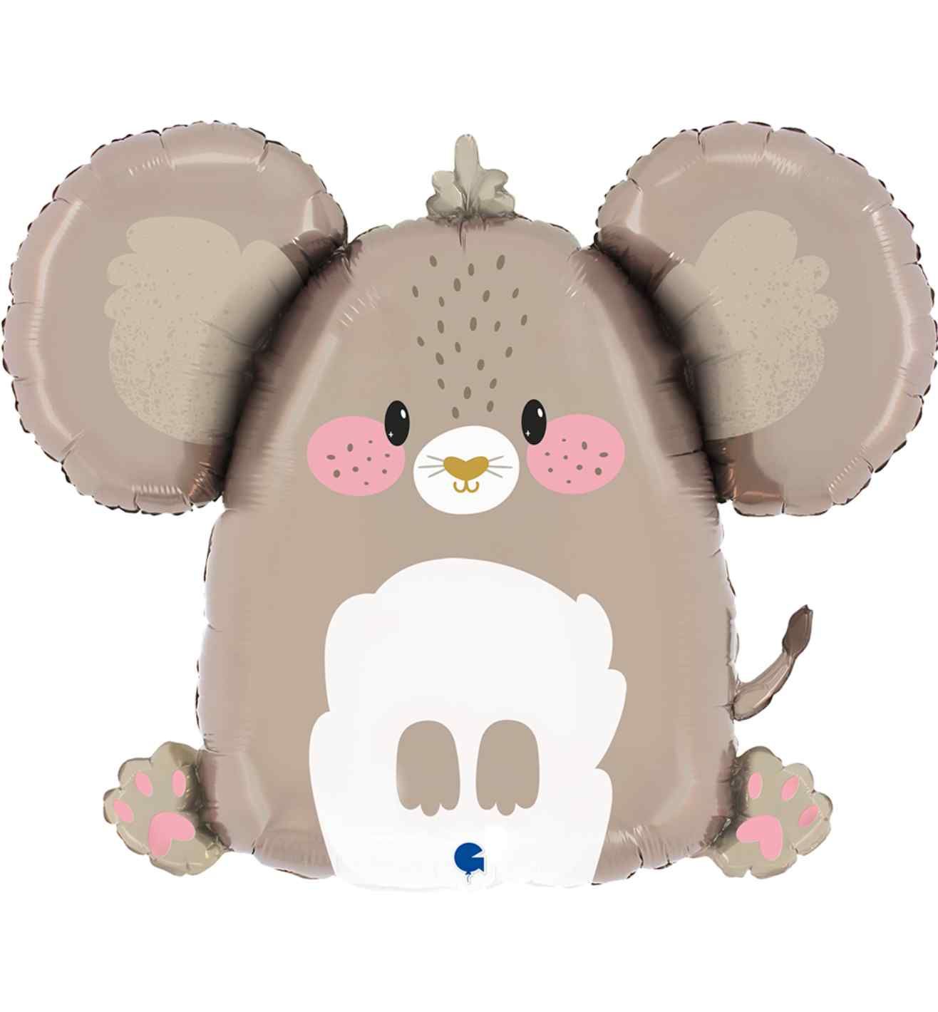 26" Grabo Tiny Mouse Foil Balloon