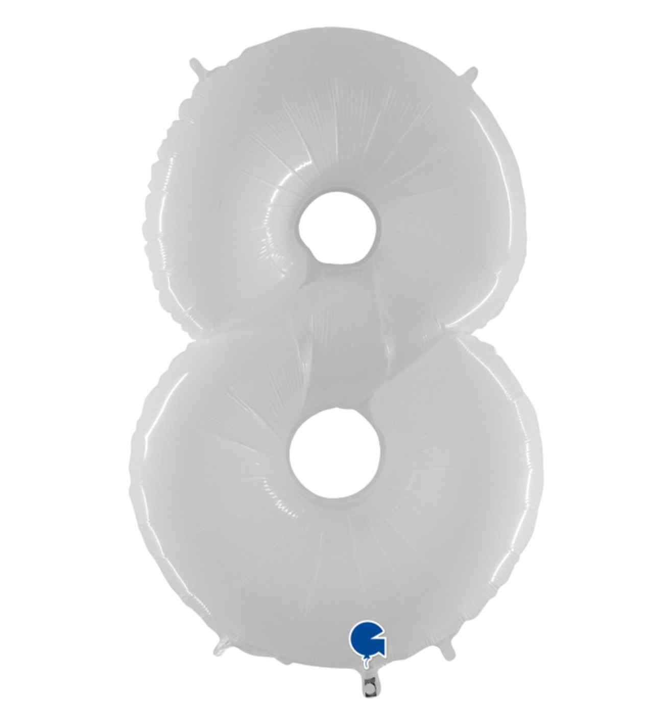 40" Grabo White Fluo Number 8