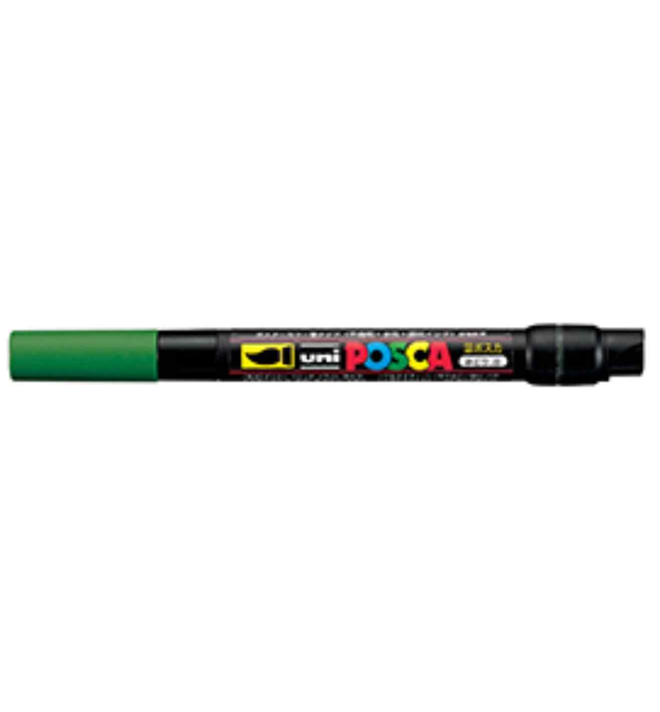 Green POSCA Brush Tip