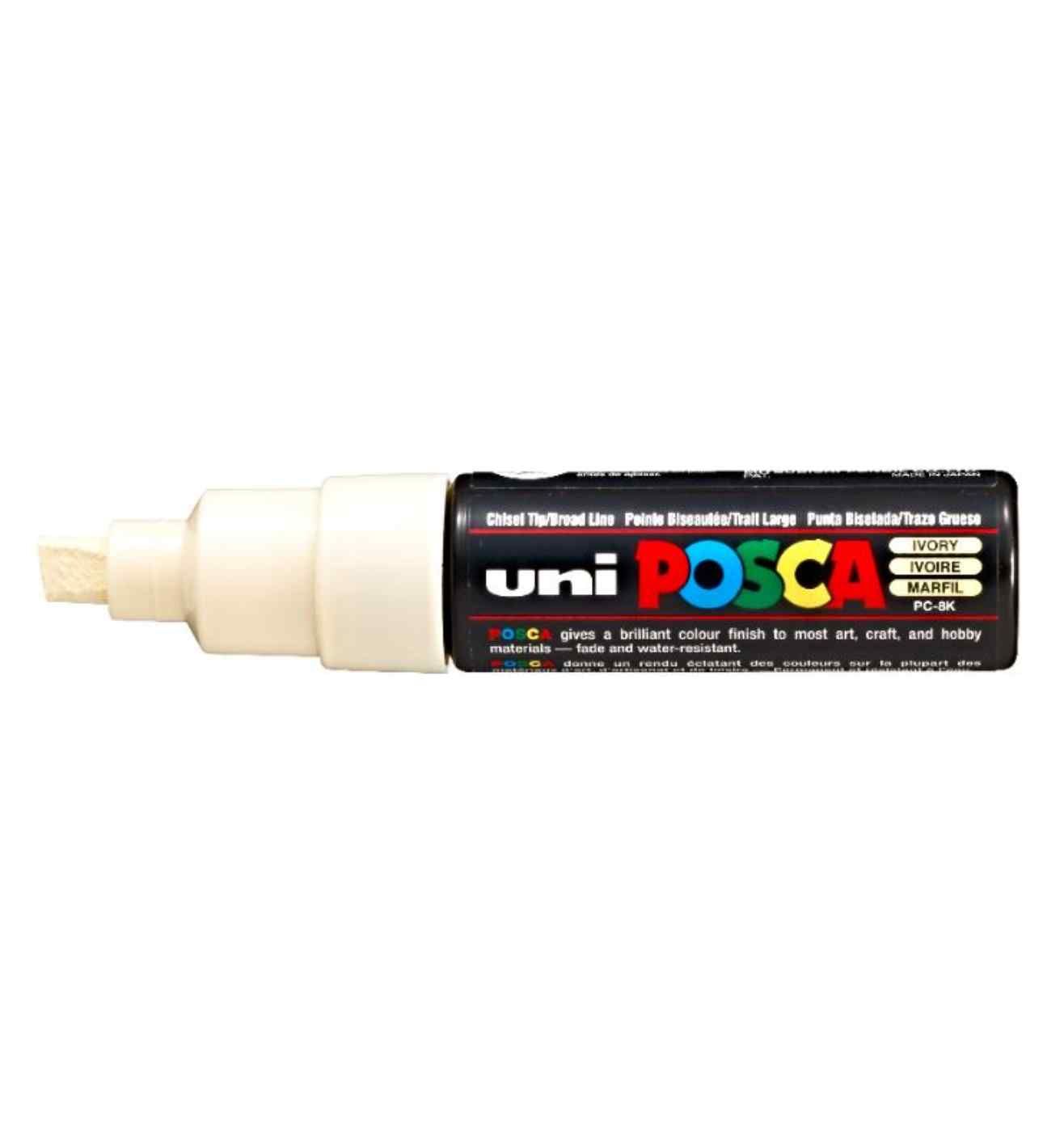 Ivory POSCA Broad Chisel Tip