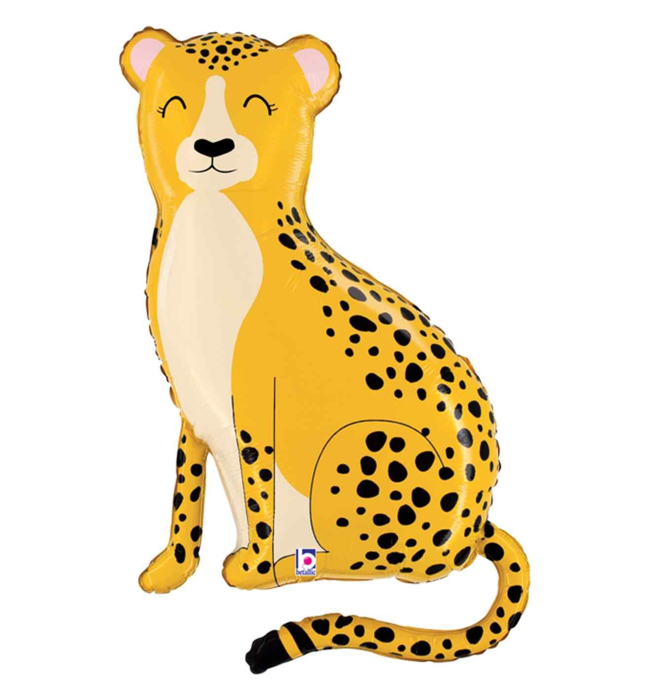 40" Jungle Cheetah Foil Balloon