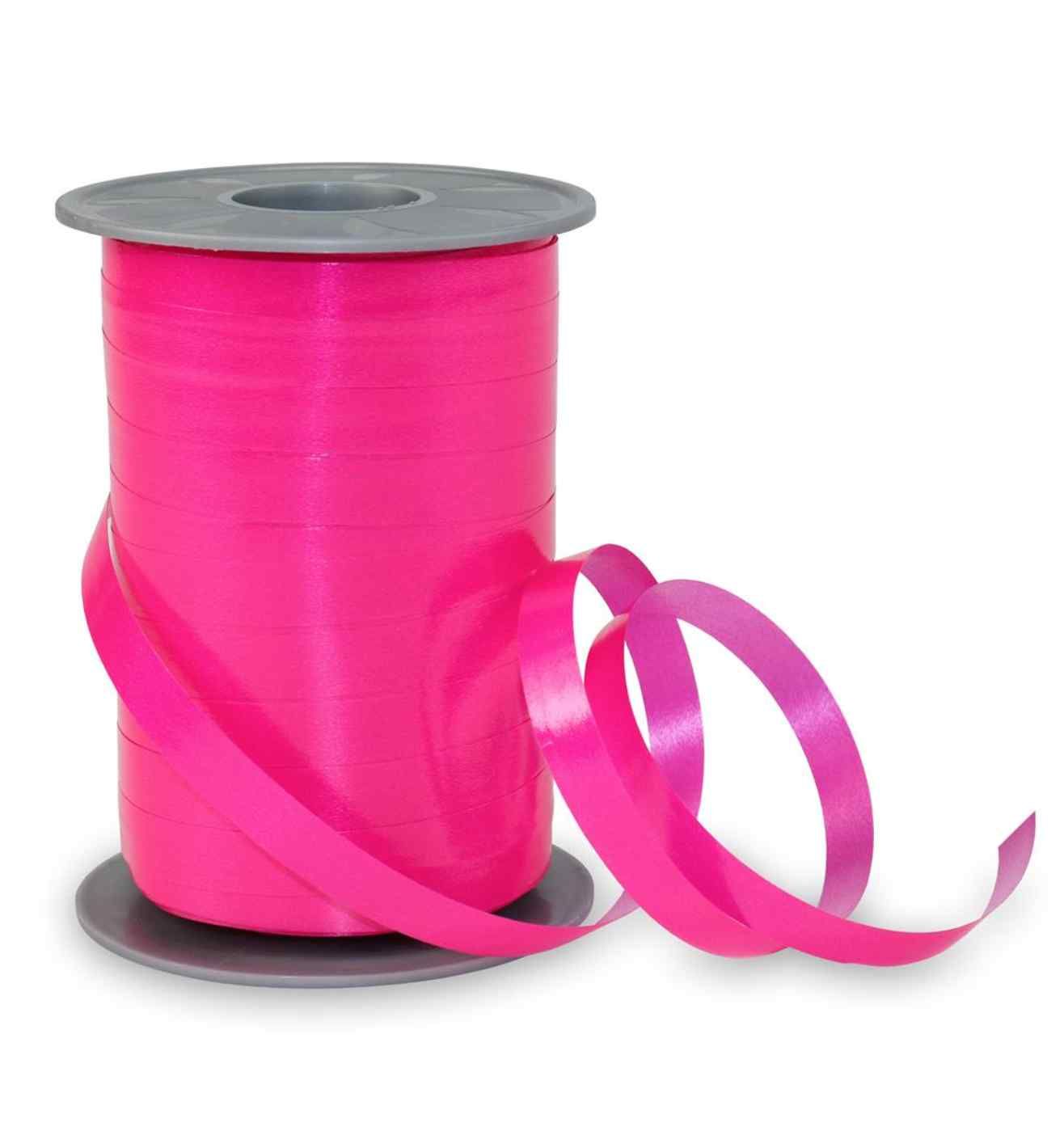 Lucky Neon Pink Ribbon 10mm x 200m