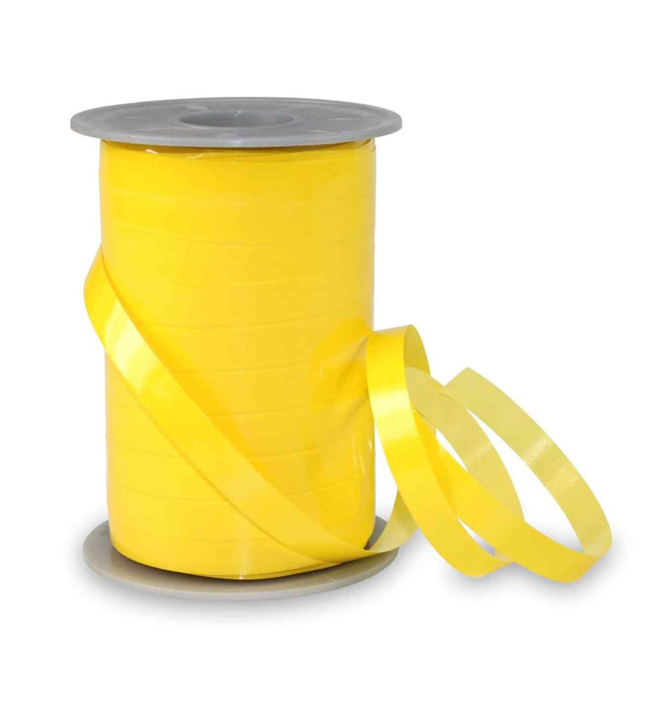Lucky Neon Yellow Ribbon 10mm x 200m