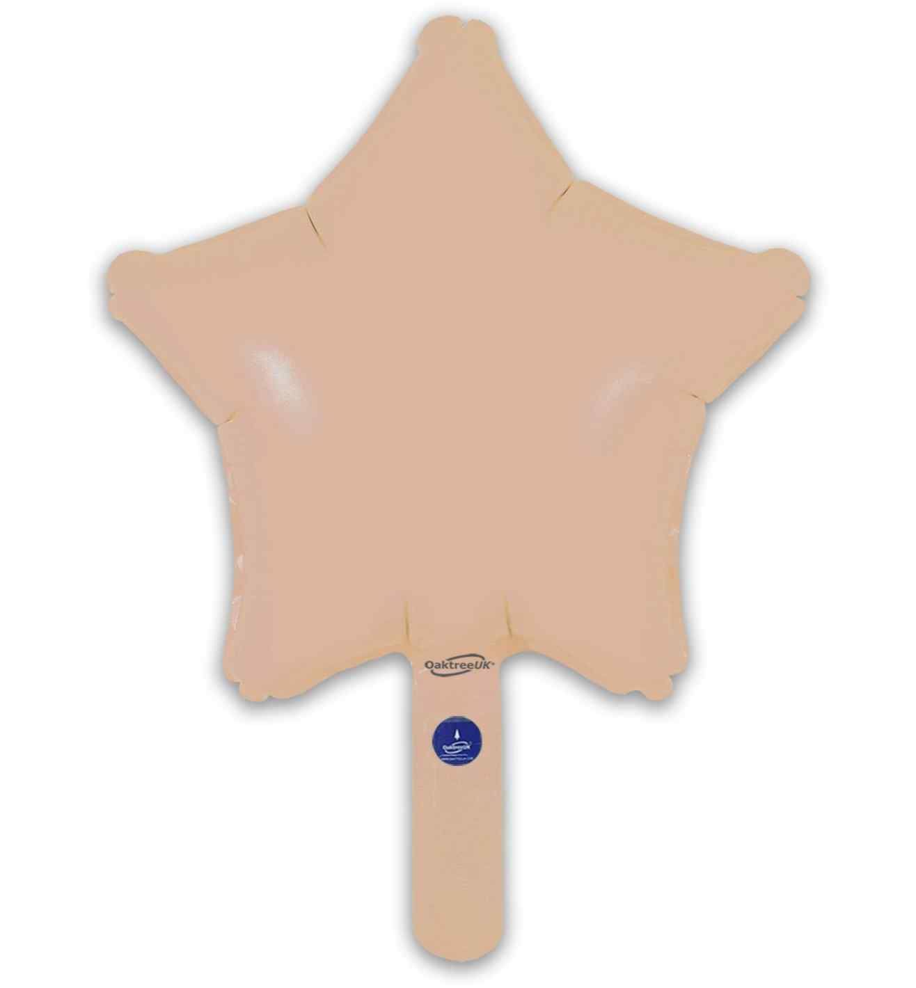 9" Oaktree Matte Nude Star Foil