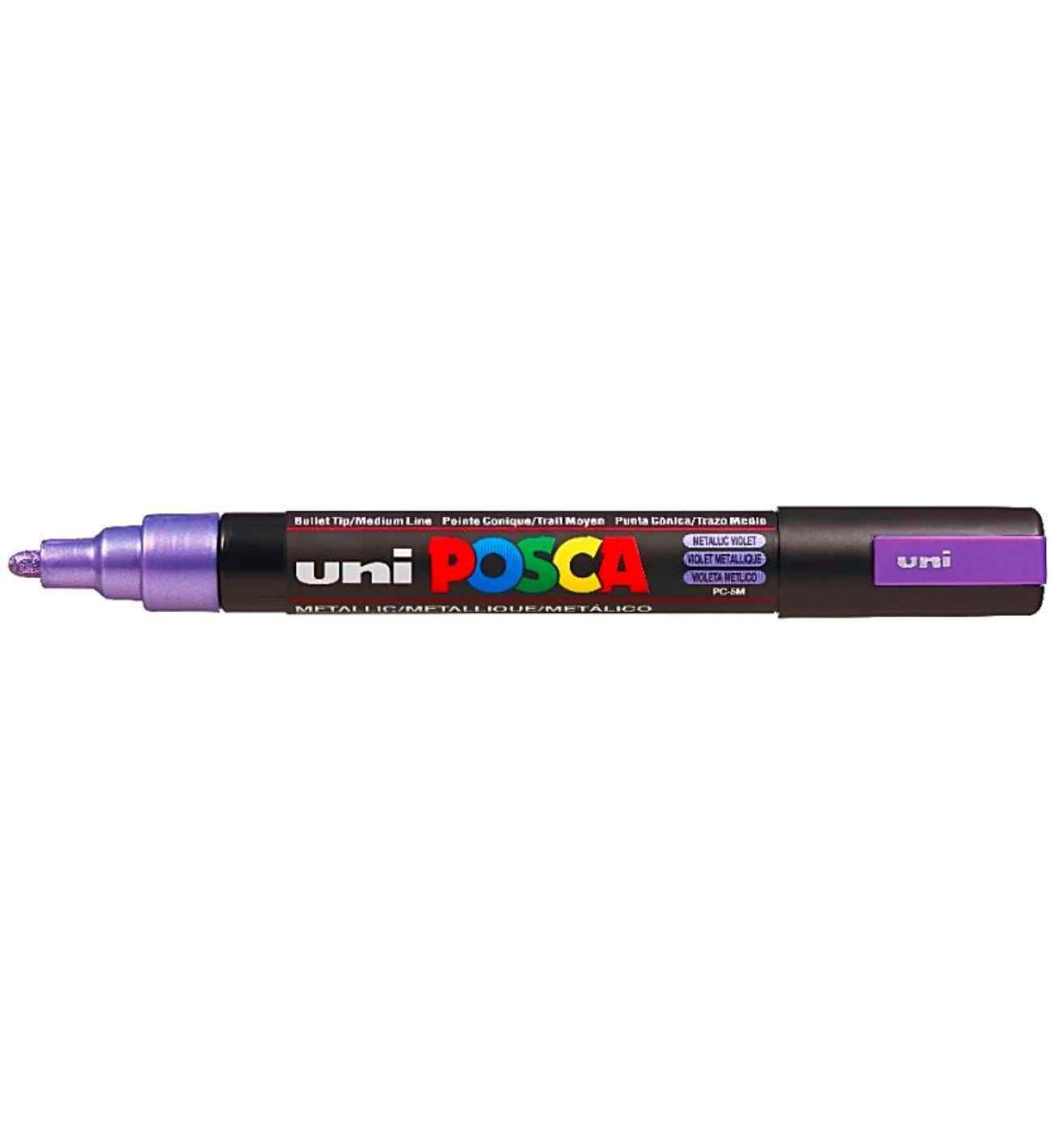Metallic Violet POSCA Medium Bullet Tip