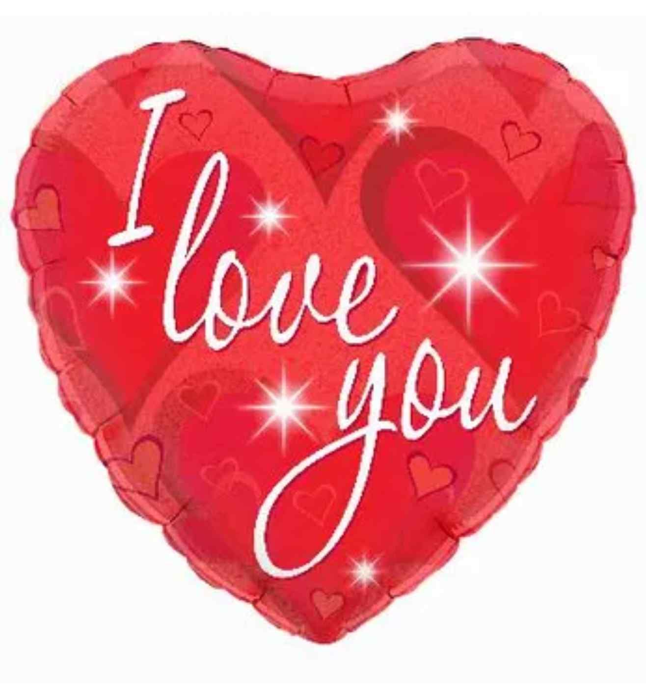18" Oaktree I Love You Heart