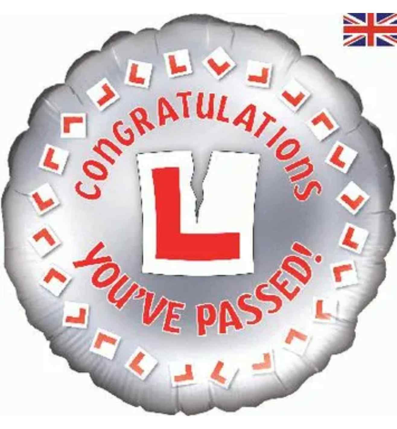 18" Oaktree Congratulations You've Passed Round